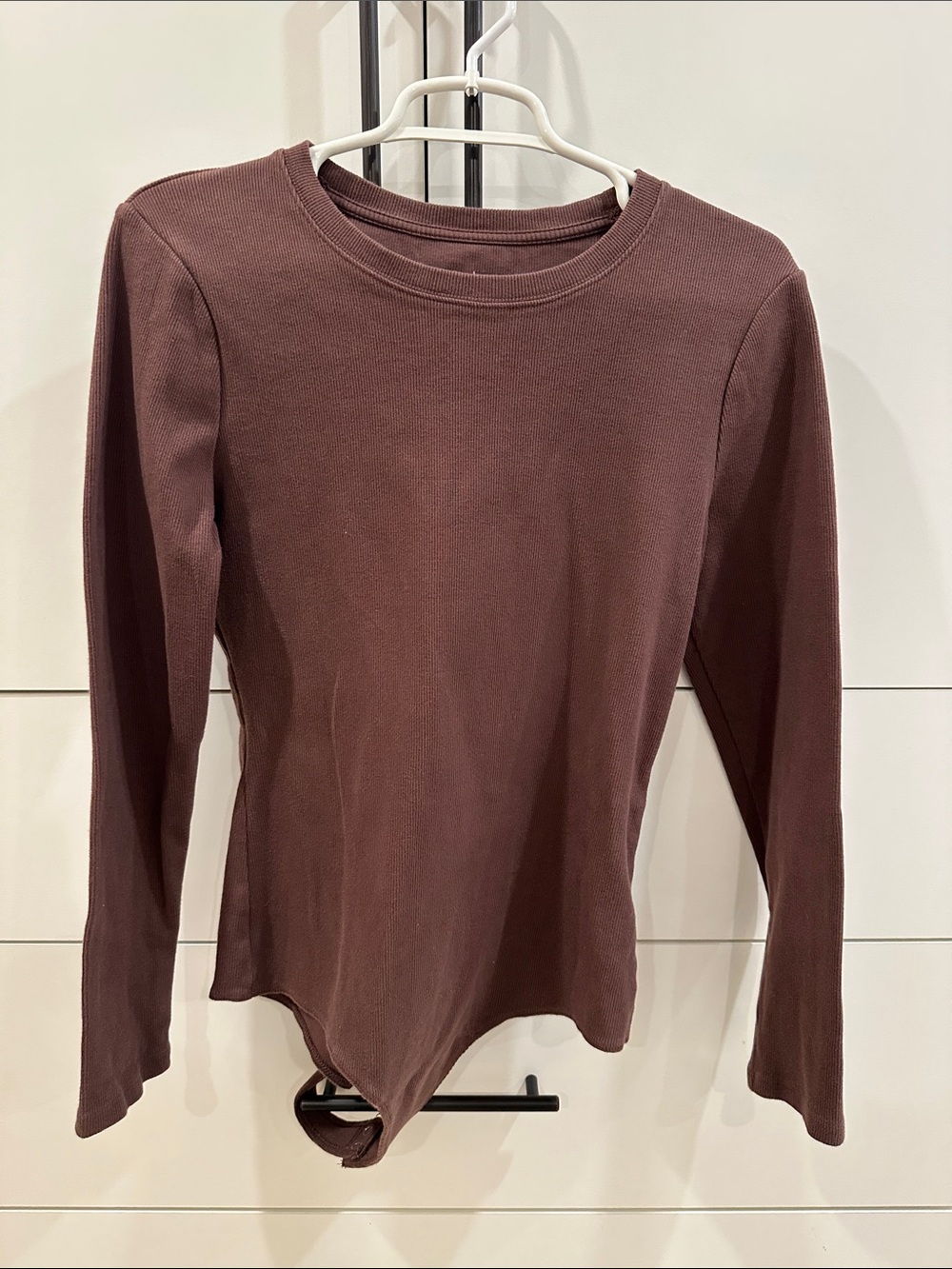 nuuds ribbed bodysuit